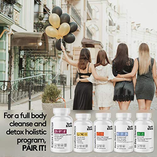 Youth & Tonic Kidney Cleanse Detox for Residual Metabolic Waste & Excess Body Water for Urinary Tract Youth & TonicBuy Supplements Australia