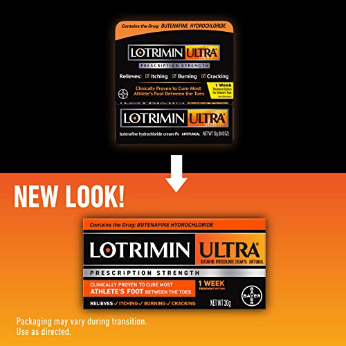 Lotrimin Ultra 1 Week Athlete's Foot Treatment - Antifungal Cream, 30 Gram LotriminBuy Supplements Australia