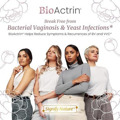 Bioactrin Vaginal Probiotics for Women - Formulated Bacterial Vaginosis Treatment, Yeast Infection SIGNIFY NATUREBuy Supplements Australia