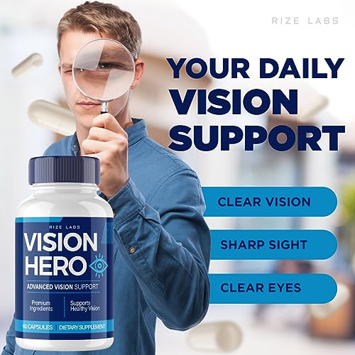 (5 Pack) Vision Hero Capsules - Vision Hero Eye Health Supplement for Healthy rize labsBuy Supplements Australia