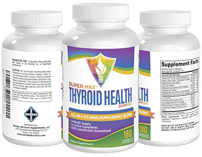 3-Month Thyroid Support Supplement (All-in-1 Formula) with 14 Active Ingredients Elevate Recovery SupplementsBuy Supplements Australia