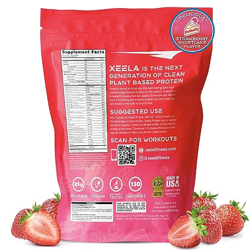 XEELA Plant Based Vegan Protein Powder - Independently Tested - 25g High Protein XEELABuy Supplements Australia