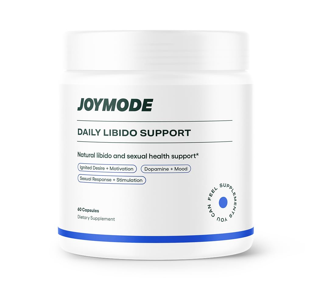 JOYMODE Daily Libido Support for Men – Natural Men’s Wellness Supplement with Shilajit, Mucuna Pruriens, Horny Goat Weed, Saffron and BioPerine – 60 Capsules, Non-GMO, Gluten-Free JOYMODEBuy Supplements Australia