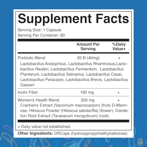 Vitamatic Vaginal Probiotics 20 Billions for Women pH Balance & Odor Control VitamaticBuy Supplements Australia