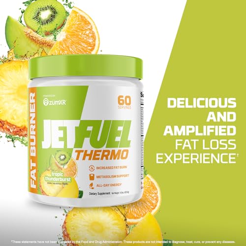 GAT SPORT JetFuel Tropic Thunderburst Thermo Powder for Fat Burning, ZumXR Caffeine GAT SPORTBuy Supplements Australia