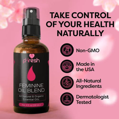 pHresh Feminine Essential Oil Spray & Vaginal pH Test Strips ACE NUTRITIONBuy Supplements Australia