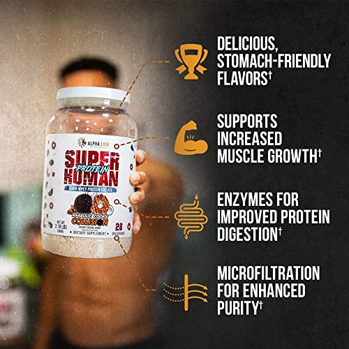 ALPHA LION Superhuman Whey Protein Powder, Great Tasting Pure Whey Protein Isolate ALPHA LIONBuy Supplements Australia