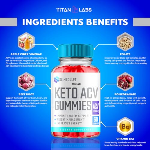 Slimsculpt Keto ACV Gummies, Slim Sculpt Keto ACV Gummies Advanced Weight Loss 1000MG Titan LabsBuy Supplements Australia