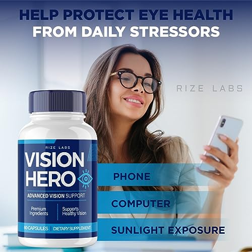 (5 Pack) Vision Hero Capsules - Vision Hero Eye Health Supplement for Healthy rize labsBuy Supplements Australia