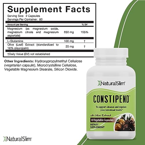 NaturalSlim Constipend - Laxative for Constipation Relief, and Colon Cleanse Supplement NaturalSlimBuy Supplements Australia