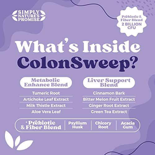 Simply Nature's Promise - ColonSweep Psyllium Husk Powder Colon Cleanser, 8 oz. COLON SWEEPBuy Supplements Australia