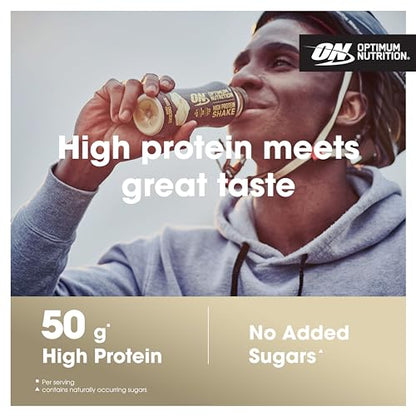 Optimum Nutrition High Protein Shake Bottles, Ready To Drink Healthy Snacks, No added Optimum NutritionBuy Supplements Australia