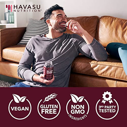 Beet Root + COQ10 Gummies Nitric Oxide Booster for Healthy Energy & Circulation Support HAVASU NUTRITIONBuy Supplements Australia