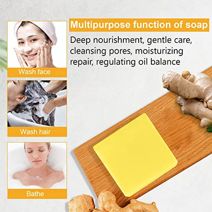 REVIGLAM Ginger Bar Soap, Vegan Slimming Ginger Bath Soap, Effective Weight Loss REVIGLAMBuy Supplements Australia