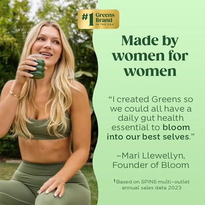 Bloom Nutrition Super Greens Powder for Digestive Health - Probiotics, Digestive Bloom NutritionBuy Supplements Australia