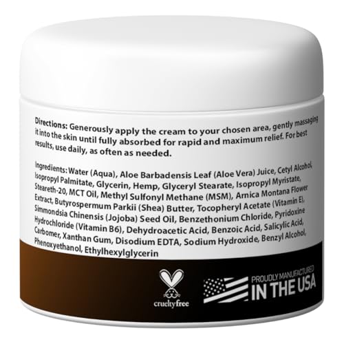 Medical Miracles Hemp Relief Cream - Ideal for Muscles, Joints, Neck, Back, Elbows, Hands, Feet, and Knees - (3000mg) Medical MiraclesBuy Supplements Australia