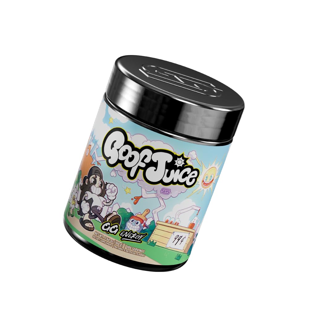 Gamer Supps GG Energy - Goof Juice by MoistCr1TiKaL (100 Servings) - Keto Friendly Gaming Energy and Nootropic Blend, Sugar Free + Organic Caffeine + Vitamins + Immune Support, Powder Drink Gamer SuppsBuy Supplements Australia