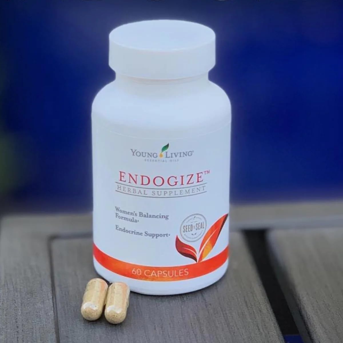 Young Living - EndoGize 60 Capsules | Hormonal Health & Endocrine System Support with Essential Oils | Daily Herbal Supplement for Women's Wellness & Balancing Formula Young LivingBuy Supplements Australia