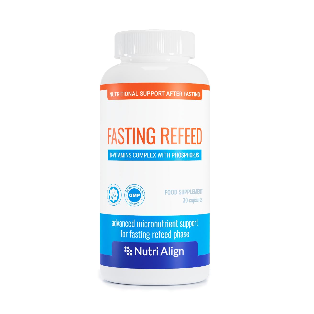 Nutri-Align Fasting Refeed Multivitamin | 30 Fasting Multi Vitamin Capsules | Multivitamin for Men & Women | Vitamin B Complex, Phosphorus & Vitamin D & C Fasting Multivitamins | Gluten Free Nutri-AlignBuy Supplements Australia