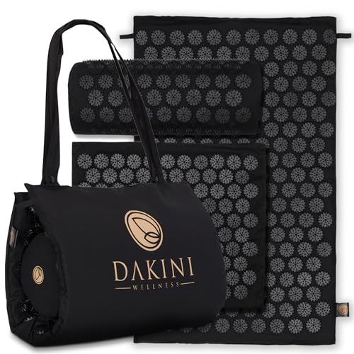 Acupressure Mat and Pillow Set with Extra Mini Accupressure Massage Mat - Organic Cotton DakiniBuy Supplements Australia