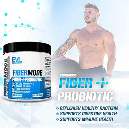 Evlution Nutrition FiberMode Fiber Plus Probiotic - 5 Grams of Fiber, Digestive Health EvlutionBuy Supplements Australia