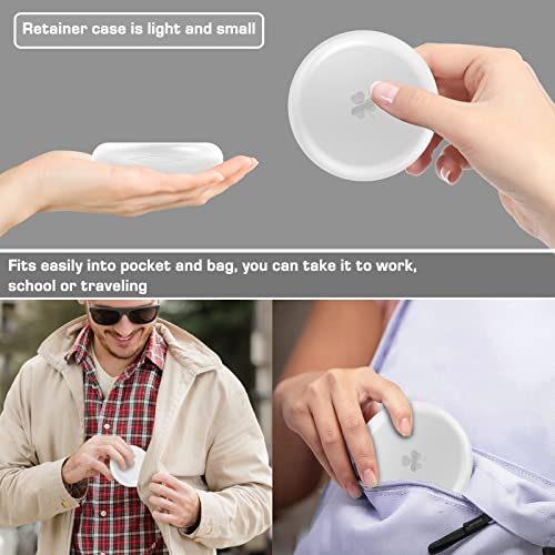 BVN 2 Pcs Retainer Case, Slim Braces Case, Denture Case, Mouth Guard Case, Teeth Aligner Case BVNBuy Supplements Australia