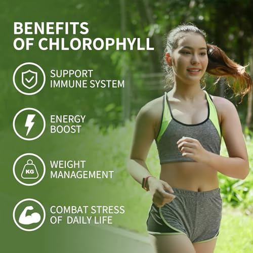 Organic Chlorophyll Gummies with Ashwagandha, Black Seed Oil, Apple Cider Vinegar SijigoodBuy Supplements Australia