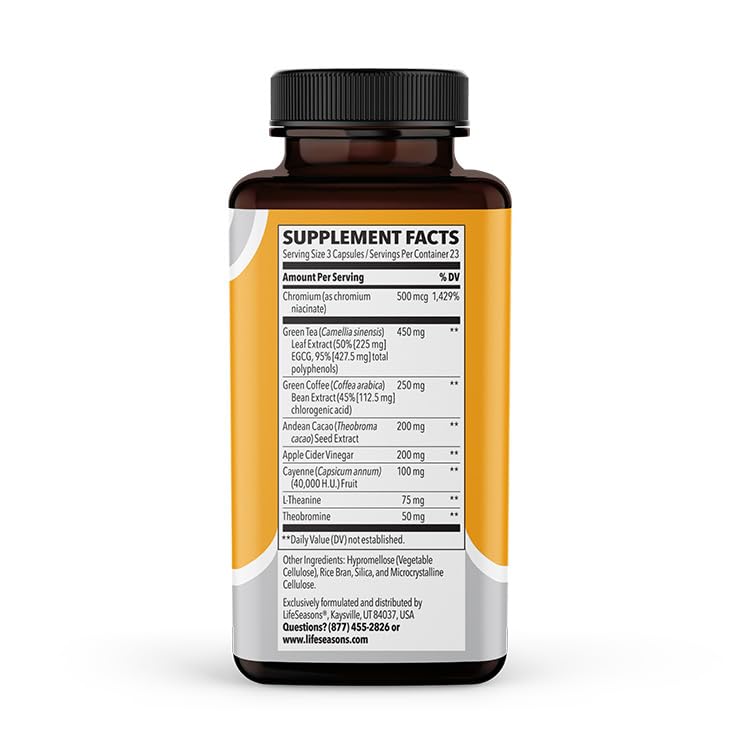 LifeSeasons - Metabolism - Weight Control Support & Energy Boosting Supplement LifeSeasonsBuy Supplements Australia
