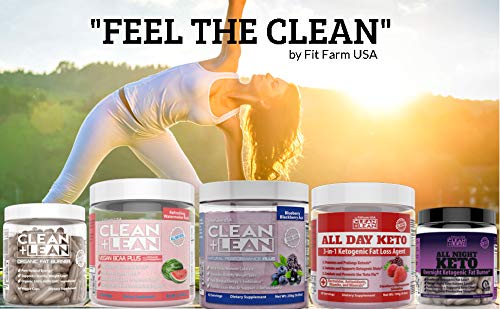 Clean+Lean-Organic Fat Burner by FitFarm USA - Worlds First Organic Fat Burner Supports FIT FARM USABuy Supplements Australia