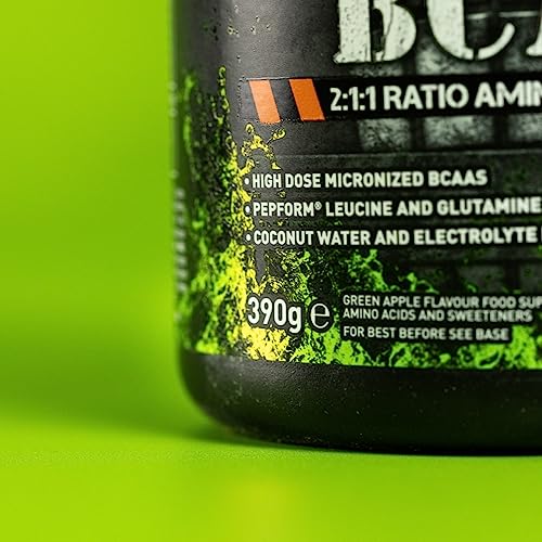 Grenade Defend BCAA Powder, Green Apple, 390 g (7 g BCAA's Per Serving - 30 Servings GrenadeBuy Supplements Australia