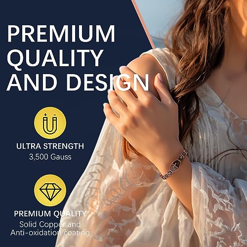 Jecanori Copper Bracelets for Women,Classic Magnetic Copper Bracelet,Valentine's Day JecanoriBuy Supplements Australia