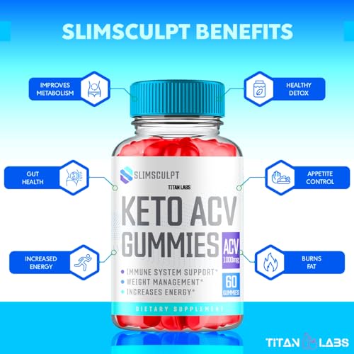 Slimsculpt Keto ACV Gummies, Slim Sculpt Keto ACV Gummies Advanced Weight Loss 1000MG Titan LabsBuy Supplements Australia