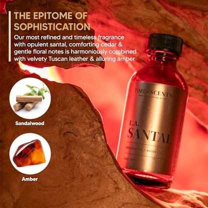 Essential Oil Blend Diffuser Oil – Santal Essential Oil, Hotel Inspired Home fragrance oil for diffuser Time ScentsBuy Supplements Australia
