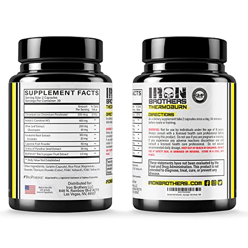 Stimulant Free Fat Burners for Women and Men – Weight Loss - Non Stim Thermogenic Fat Iron Brothers SupplementsBuy Supplements Australia