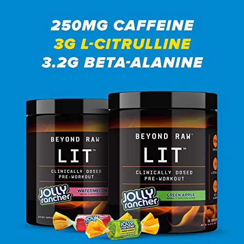 BEYOND RAW LIT | Clinically Dosed Pre-Workout Powder | Contains Caffeine, L-Citruline BEYOND RAWBuy Supplements Australia