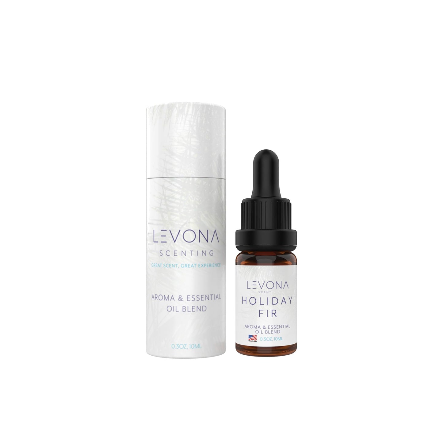 Levona Scent Christmas Essential Oils for Diffuser: Holiday Fir Essential Oil for Diffusers for Home