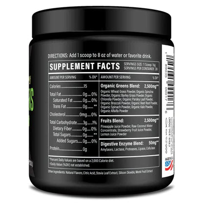 Sport Formula 99 Organic Greens Superfood Powder, Cold Pressed Vegan and Keto Powder, Non-GMO, Low Calorie Daily Green Juice Powder Sport Formula 99Buy Supplements Australia