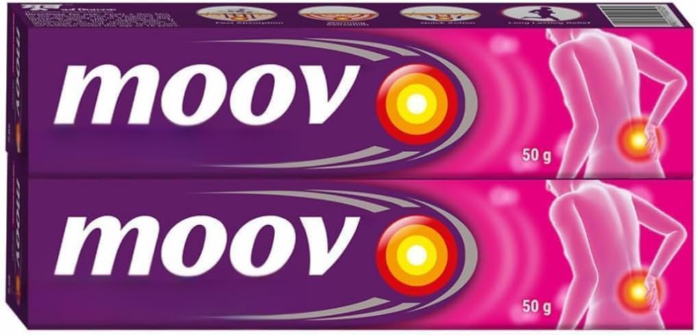 Moo.v Ayurvedic Body Massage Cream – 50g (Pack of 2) | Herbal Formula for Post-Workout Care & Everyday Use GenericBuy Supplements Australia
