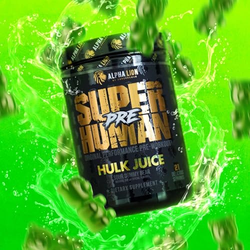 ALPHA LION Superhuman Pre Workout Powder, Beta Alanine, L-Taurine & Tri-Source Caffeine ALPHA LIONBuy Supplements Australia