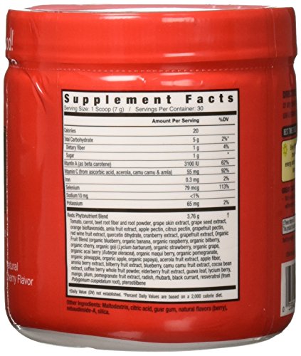 Garden Greens Super Reds Energizing Polyphenol Superfoods, Antioxidants, Powder Drink Garden GreensBuy Supplements Australia