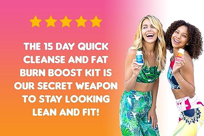 SkinnyBoost Fat Burn & 15 Day Quick Cleanse KIT-Vegan Capsules, Easy to Use: Detox SkinnyBoostBuy Supplements Australia
