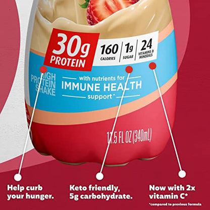 Premier Liquid Protein Shake -24 Vitamins & Minerals/Nutrients to Support Immune Health Premier ProteinBuy Supplements Australia