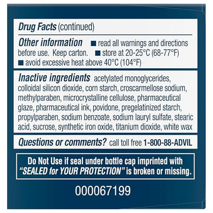 Advil Pain Reliever and Fever Reducer, Ibuprofen 200mg for Pain Relief - 24 Coated Tablets AdvilBuy Supplements Australia