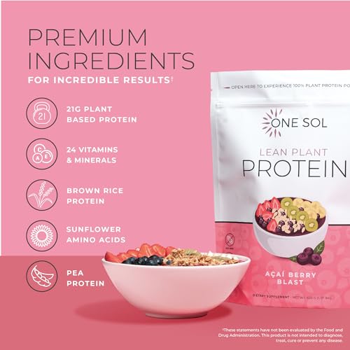 One Sol Protein Powder, Lean & Low Carb, No Bloating, Gluten Free, Lactose-Free One SolBuy Supplements Australia