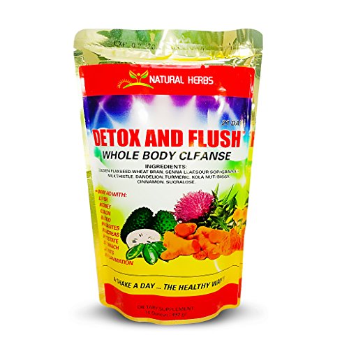 NELCIA'S NATURAL HERBS- DETOX & FLUSH, Whole Body Cleanse in 21 Days- Dietary NATURAL HERBSBuy Supplements Australia