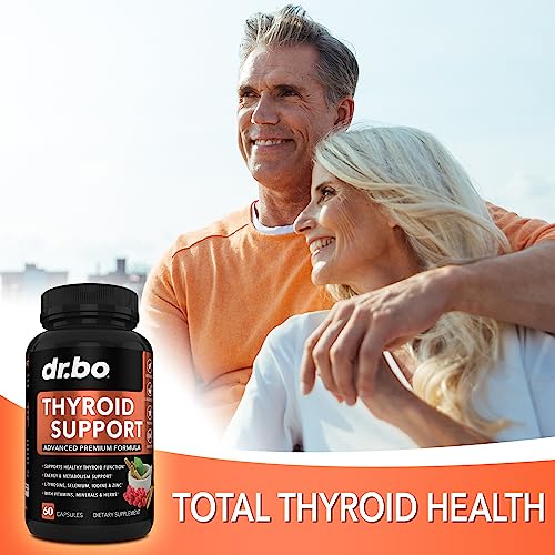 Thyroid Support for Women & Men Supplement - Natural Metabolism, Mood & Energy Enhancer DR. BOBuy Supplements Australia