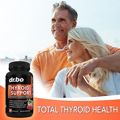 Thyroid Support for Women & Men Supplement - Natural Metabolism, Mood & Energy Enhancer DR. BOBuy Supplements Australia