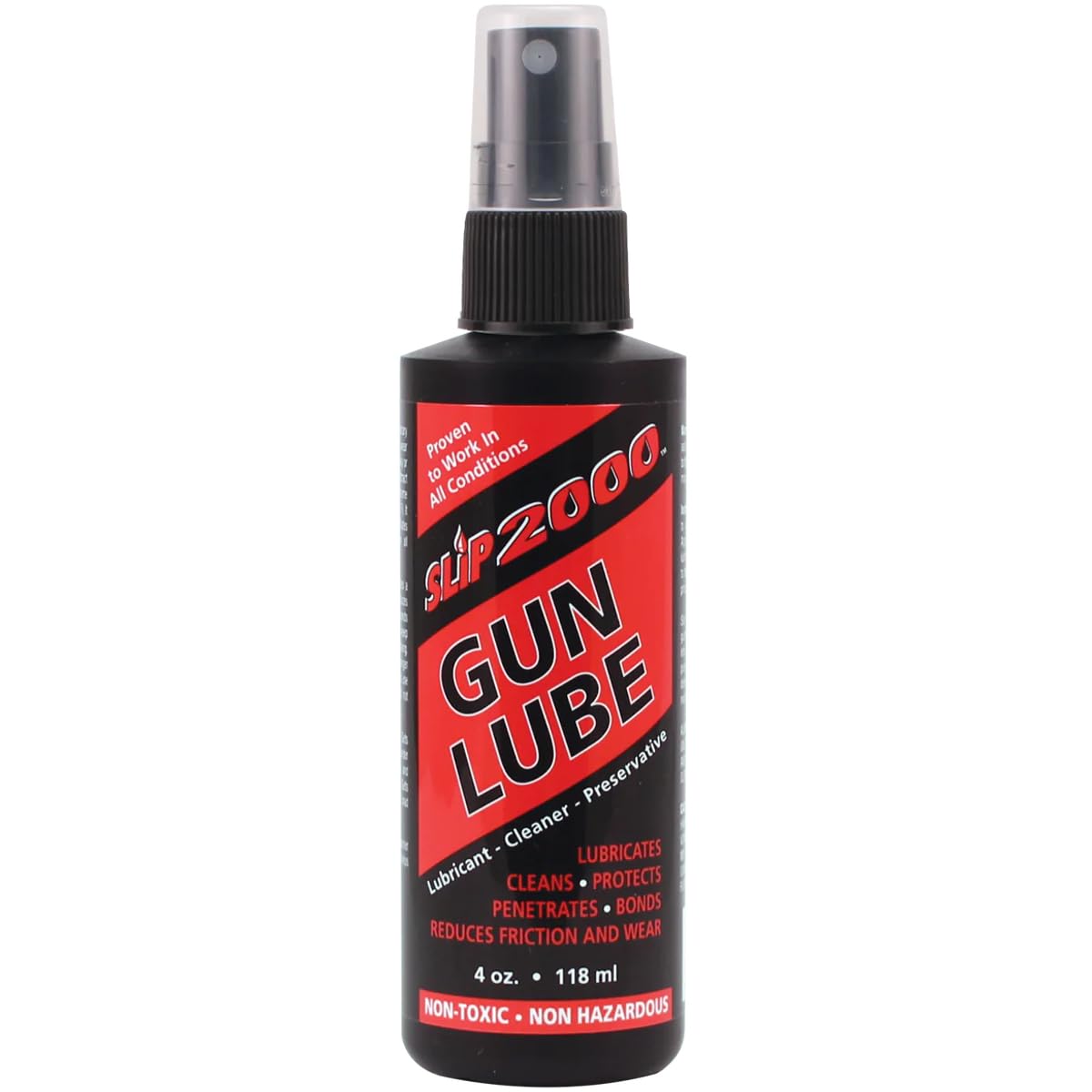 Slip 2000 Gun Lube, 100% Pure Synthetic CLP, Performs in All Conditions, Gun Lubricants for Peak Performance, Reduces Heat, Eliminates Excessive Wear, Shotguns, Rifles and Pistols, 4-Ounce Pump Slip2000Buy Supplements Australia